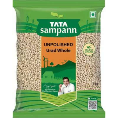 Tata Sampann White Urad Dal (Whole)  (1 kg)